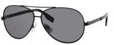 Hugo Boss 0397/P/S Sunglasses Sunglasses - 0ECK Black (RA Gray Polarized Lens)