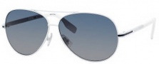 Hugo Boss 0397/P/S Sunglasses Sunglasses - 02C9 Matte White (ND Blue Gradient Lens)
