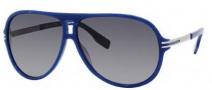 Hugo Boss 0398/P/S Sunglasses Sunglasses - 0WMX Navy Blue Palladium (QM Gray Gradient Lens)