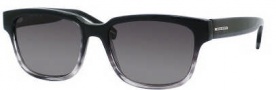Hugo Boss 0406/U/P/S Sunglasses Sunglasses - 0E4S Black Gray Striped (WJ Gray SHPolarized Lens)