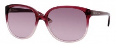 Juicy Couture Juicy 502/S Sunglasses Sunglasses - 0JAS Burgundy Fade (GM Brown Lavender Lens)
