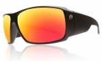 Electric D. Payne Sunglasses Sunglasses - Matte Black / Grey Fire Chrome