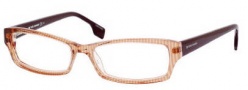 Boss Orange 0027 Eyeglasses Eyeglasses - 0S77 Orange Striped Burgundy