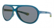 Columbia Gordo Sunglasses Sunglasses - 02 Shiny Oxide Blue / Green Glow