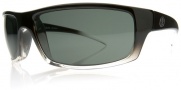 Electric Technician Sunglasses Sunglasses - Black Clear Fade / Grey Poly Polarized Level I