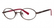 Columbia Jade Point Eyeglasses Eyeglasses - 01 Light Brown / Berry