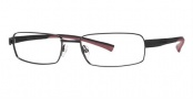 Columbia Big Cypress Eyeglasses Eyeglasses - 01 Shiny Gun / Black Red