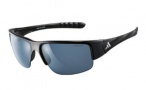 Adidas A379 Mactelo Sunglasses Sunglasses - 6054 Shiny Black Grey / Polarized