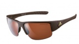 Adidas A379 Mactelo Sunglasses Sunglasses - 6055 Matte Dark Chocolate