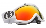 Electric EG1S Goggles Goggles - Gloss White / Bronze Red Chrome Lens