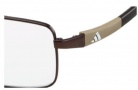 Adidas A644 Ambition Full Rim Eyeglassses Eyeglasses - 6051 Chocolate / Mud