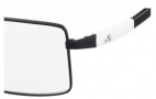 Adidas A645 Ambition Full Rim Eyeglasses Eyeglasses - 6056 Black / White 