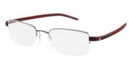 Adidas A673 Eyeglasses Eyeglasses - 6056 Ruthenium / Red
