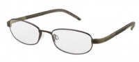 Adidas A992 Eyeglasses Eyeglasses - 6054 Brown Shiny / Brown