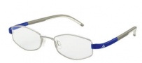 Adidas A997 Eyeglasses Eyeglasses - 6050 Chrome Matte / Blue