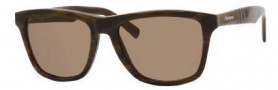 Yves Saint Laurent 2293/S Sunglasses Sunglasses - 02B7 Horn Walnut / X7 Brown Lens