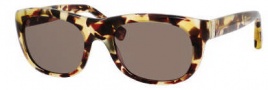 Yves Saint Laurent 2304/S Sunglasses Sunglasses - 0QR2 Light Havana / EJ Brown Lens