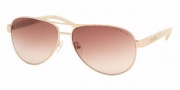 Ralph by Ralph Lauren RA4004 Sunglasses Sunglasses - 101/13 Gold / Cream Brown Gradient