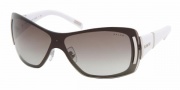 Ralph by Ralph Lauren RA4026 Sunglasses Sunglasses - 192/11 Matte Silver / White Marble Gray Gradient 