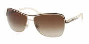 Ralph by Ralph Lauren RA4057 Sunglasses Sunglasses - 275/13 Gold Black Brown Gradient
