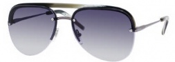 Yves Saint Laurent 2319/S Sunglasses Sunglasses - 08I5 Dark Ruthenium Horn / JJ Gray Gradient Lnes
