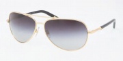 Ralph by Ralph Lauren RA4077 Sunglasses Sunglasses - 102/T5 Silver Polar / Brown Gradient