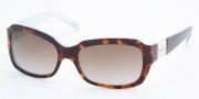 Ralph by Ralph Lauren RA5049 Sunglasses Sunglasses - 601/13 Light Tortoise / Turquoise Brown Gradient