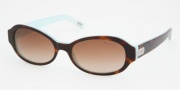 Ralph by Ralph Lauren RA5119 Sunglasses Sunglasses - 601/13 Light Tortoise / Turquoise Brown Gradient