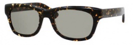 Yves Saint Laurent 2321/S Sunglasses Sunglasses - 0IL5 Havana Spotted / DJ Green Lens