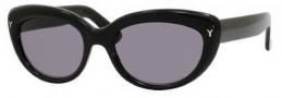 Yves Saint Laurent 6319/S Sunglasses Sunglasses - 0807 Black / BN Dark Gray Lens