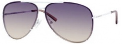 Emporio Armani 9789/S Sunglasses Sunglasses - 0DMV White (PG Gray Blue Gradient Lens)
