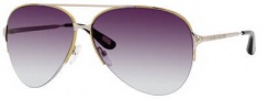 Marc Jacobs 308/S Sunglasses Sunglasses - 0l4Z Gold Light Gold (5M Gray Gradient Aqua Lens)
