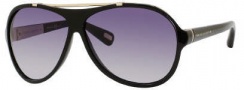 Marc Jacobs 316/S Sunglasses Sunglasses - 0D28 Shiny Black (JJ Gray Gradient Lens)