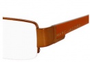 Marc Jacobs 228/U Eyeglasses Eyeglasses - 0TKO Semi Matte Rust / Orange Chocolate