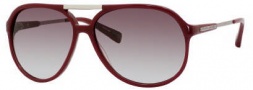 Marc Jacobs 327/S Sunglasses Sunglasses - 0PS1 Plum (5M Gray Gradient Aqua Lens)