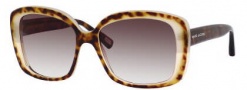 Marc Jacobs 349/S Sunglasses Sunglasses - 0UVF Havana Honey / Dark Havana (JS Gray Gradient Lens)