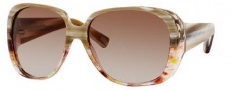 Marc Jacobs 362/S Sunglasses Sunglasses - 0E8L Yellow Spotted Marble (6Y Brown Gradient Lens)