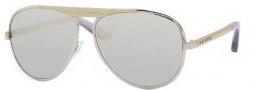 Marc Jacobs 365/S Sunglasses Sunglasses - 0TNG Palladium Gold (M3 Gray Silver Mirror Lens)