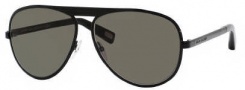 Marc Jacobs 365/S Sunglasses Sunglasses - 0006 Shiny Black (NR Brown Gray Lens)