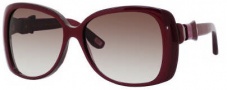 Marc Jacobs 385/S Sunglasses Sunglasses - 0YBH Burgundy Pearl (JS Gray Gradient Lens)