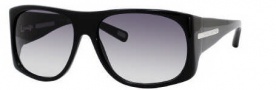 Marc Jacobs 386/S Sunglasses Sunglasses - 0807 Black (JJ Gray Gradient Lens)