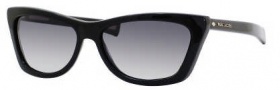 Marc Jacobs 389/S Sunglasses Sunglasses - 0807 Black (JJ Gray Gradient Lens)