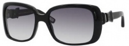 Marc Jacobs 396/S Sunglasses Sunglasses - 0807 Black (JJ Gray Gradient Lens)