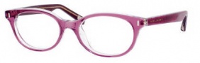 Marc Jacobs 375 Eyeglasses Eyeglasses - 0OL7 Plum Crystal Gold 