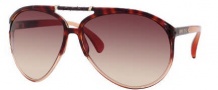 Jimmy Choo Aster/S Sunglasses Sunglasses - 0AG3 Havana Orange (H7 Orange Gradient Lens)
