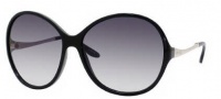 Jimmy Choo Belle/S Sunglasses Sunglasses - 0REW Shiny Black (JJ Gray Gradient Lens)