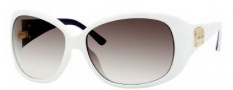 Jimmy Choo Bryon/S Sunglasses Sunglasses - 0NlC White Purple (YR Green Gradient Lens)