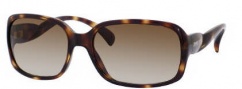 Jimmy Choo Cattleya/S Sunglasses  Sunglasses - 0NSK Dark Havana (CC Brown Gradient Lens)