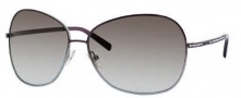 Jimmy Choo Crocus/S Sunglasses Sunglasses - 0AGD Brown / Green (5M Gray Gradient Aqua Lens)