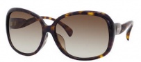 Jimmy Choo Dahlia/F/S Sunglasses Sunglasses - 0086 Dark Havana (CC Brown Gradient Lens)
